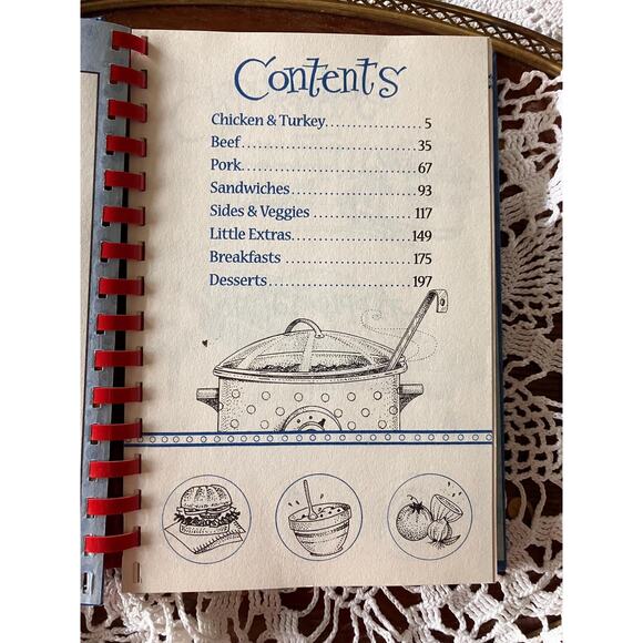 Gooseberry Patch Super-Fast Slow Cooking Cookbook - Spiral Bound - Picture 4 of 7